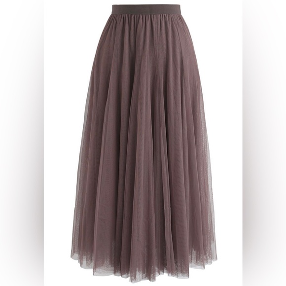Chicwish My Secret Garden Tulle Skirt - Picture 1 of 8